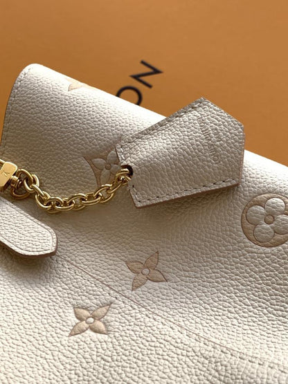 Leather Top Handle Bag