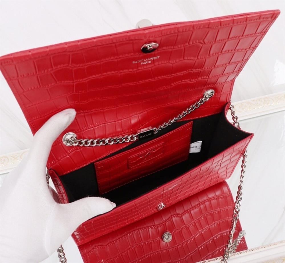 Modern Luxury Calfskin Shoulder Bag