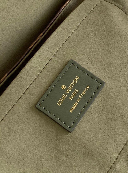 Luxury Elegant Gold Leather Shoulder Bag