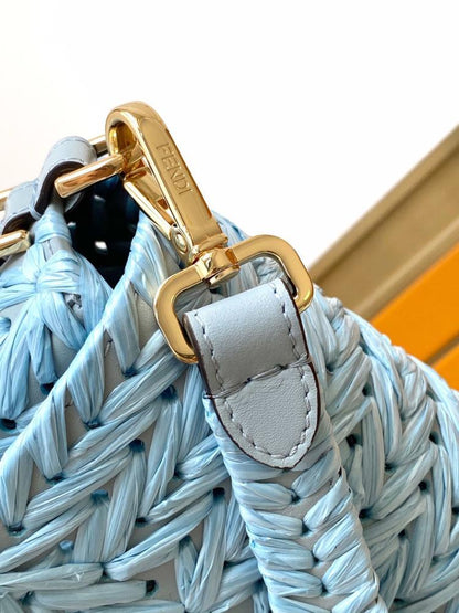 Classic Woven Shoulder Bag