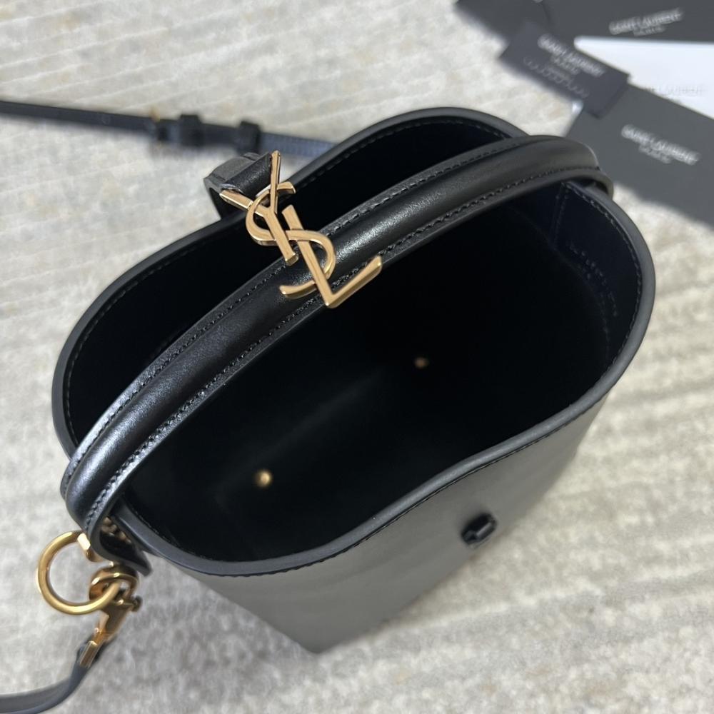 Leather Bucket Bag
