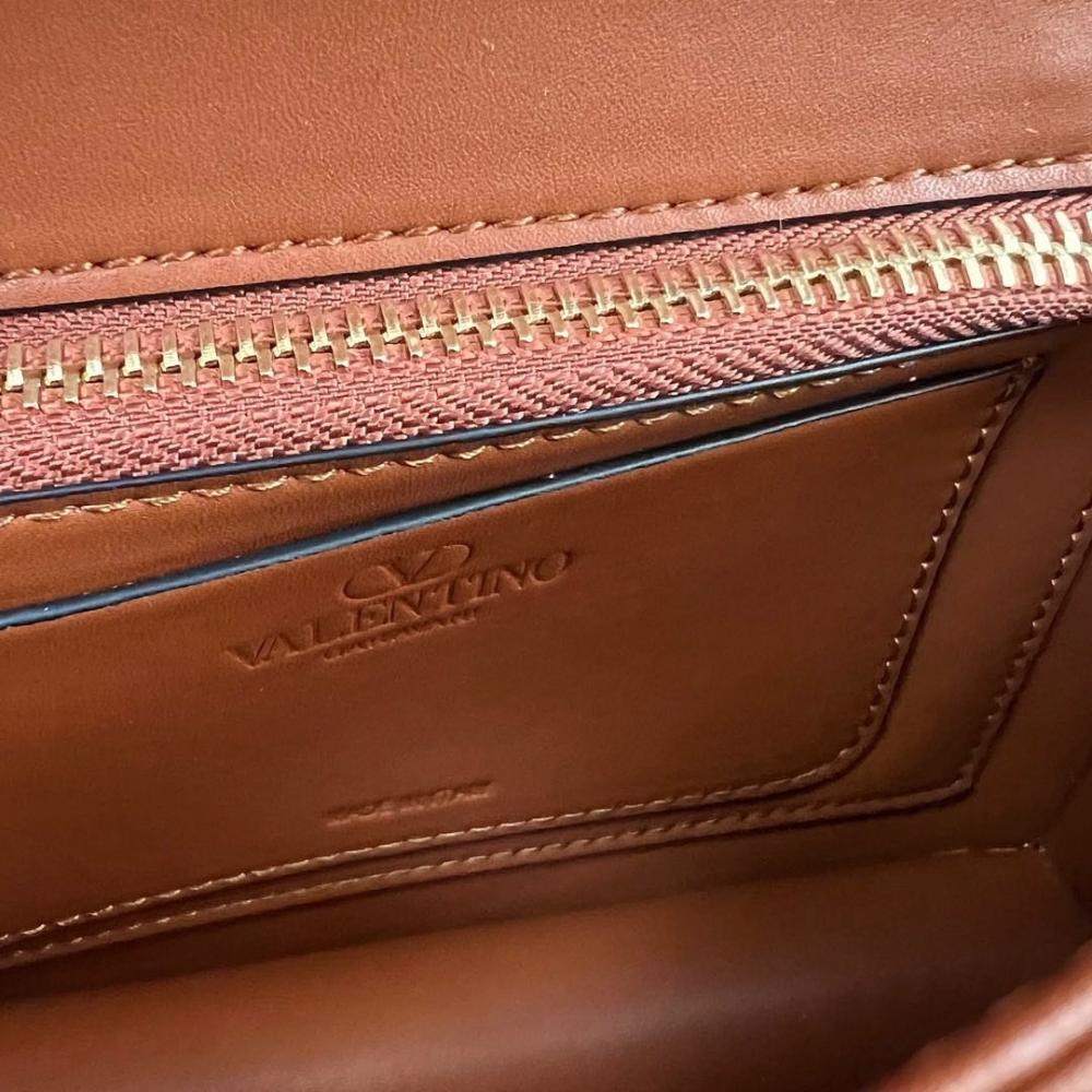 VLogo Signature Calfskin Shoulder Bag