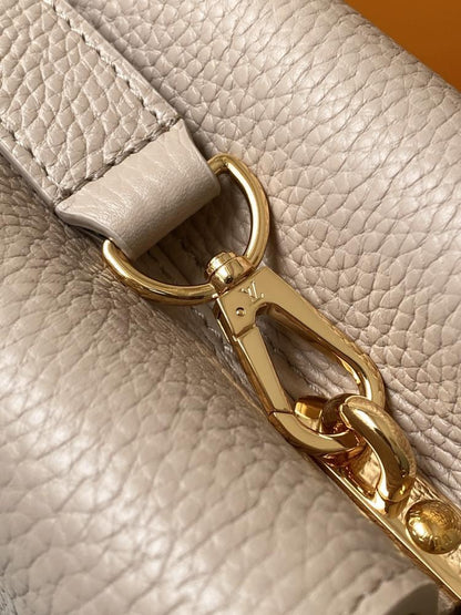 Leather Top Handle Bag