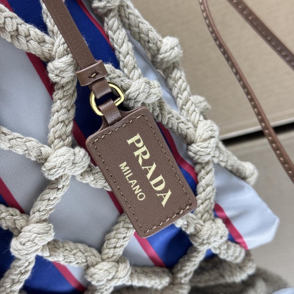 Woven Top Handle Bag