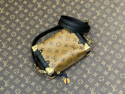 Italian-Inspired Luxury Black Studded Leather Travel Bag