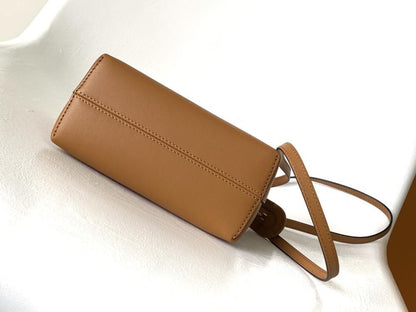 Calfskin Top Handle Bag
