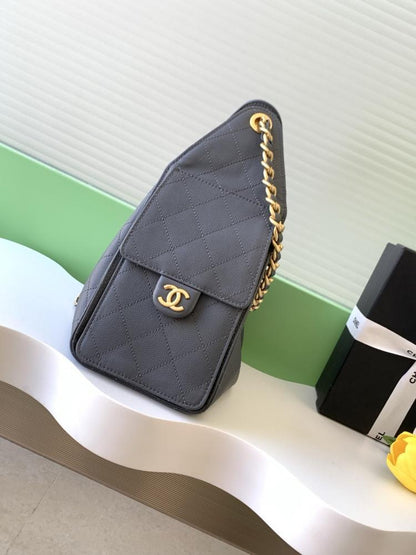 Gold Bucket Bag