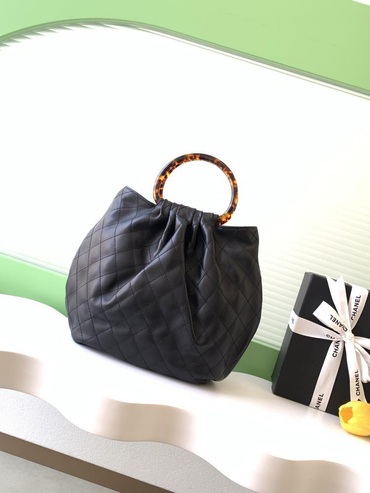 Leather Top Handle Bag