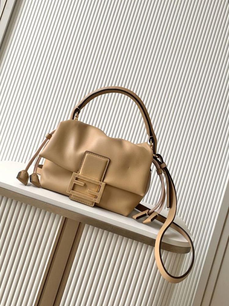 Refined Lambskin Shoulder Bag