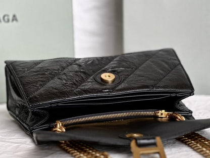 Leather Top Handle Bag
