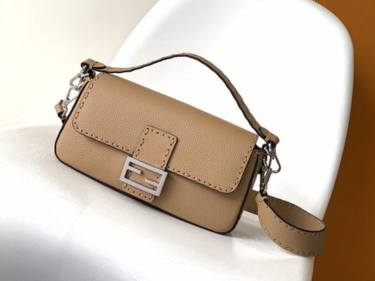 Classic Leather Top Handle Bag