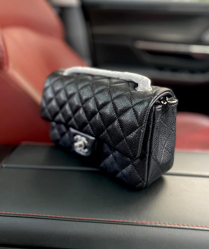 Classic Calfskin Top Handle Bag