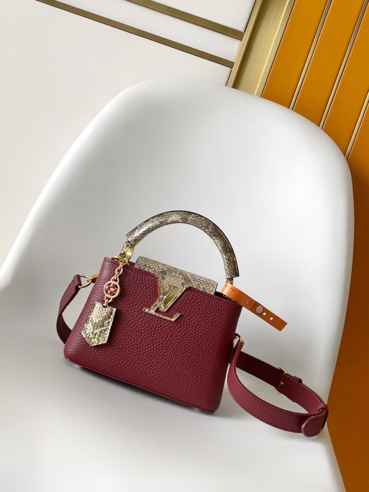 Leather Top Handle Bag