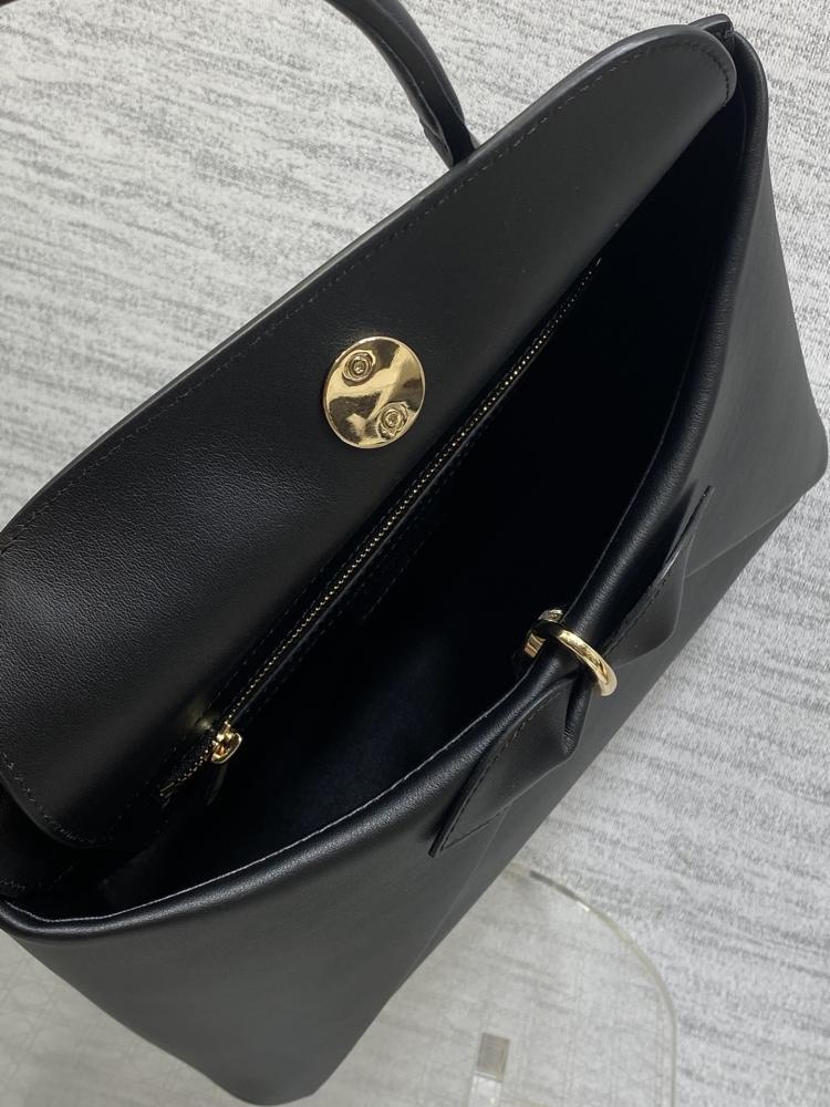 Luxury Leather Top Handle Bag