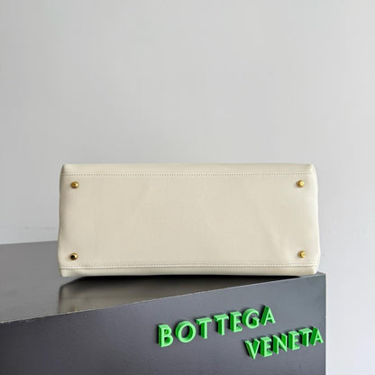 Leather Top Handle Bag