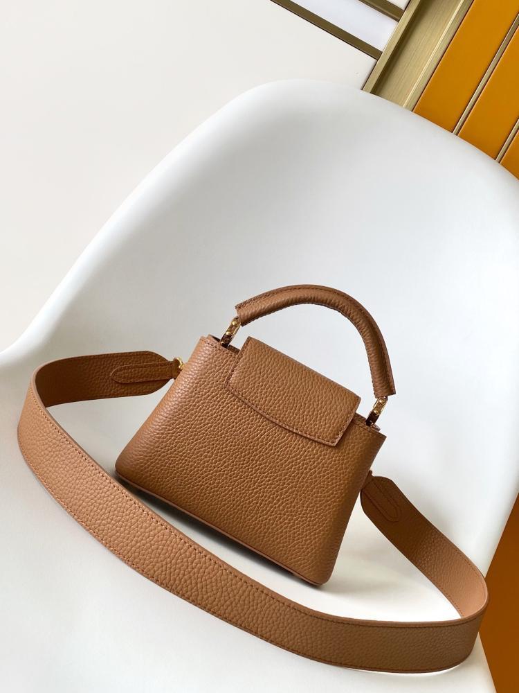 Monogram Leather Shoulder Bag