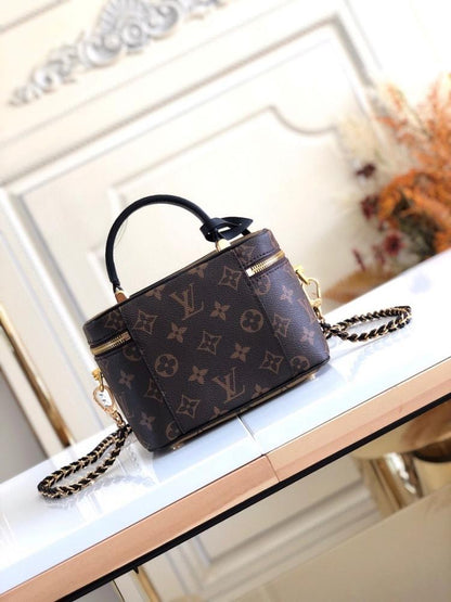 Modern Elegant Woven Leather Top Handle Bag