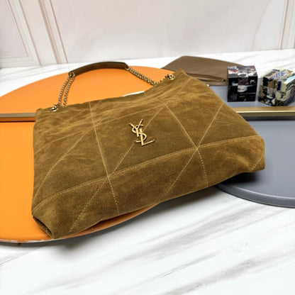 Suede Bucket Bag