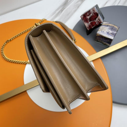 Leather Top Handle Bag