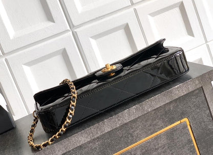 Leather Top Handle Bag