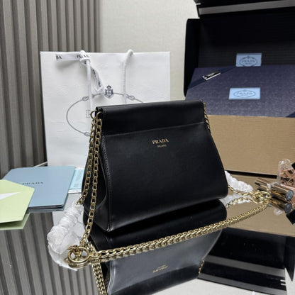 Leather Top Handle Bag