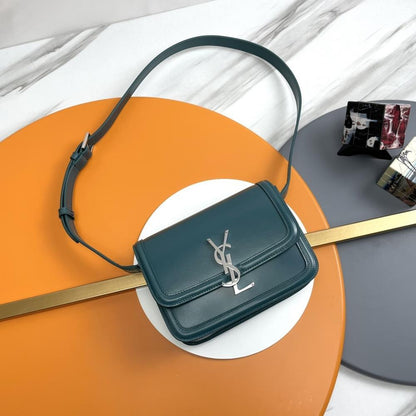 Classic Leather Top Handle Bag