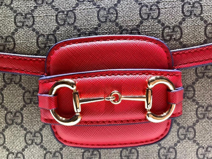 Modern Refined Brown Leather Crossbody Bag