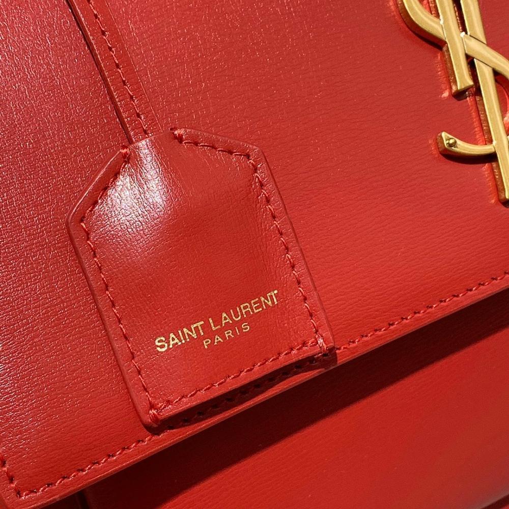 Stylish Refined Leather Crossbody Bag
