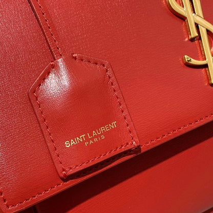 Stylish Refined Leather Crossbody Bag