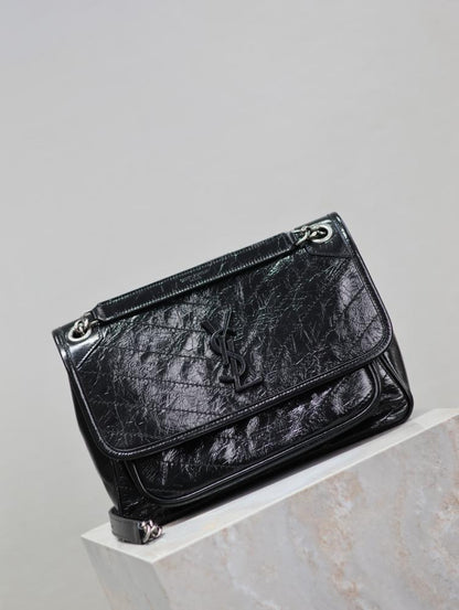 Leather Top Handle Bag