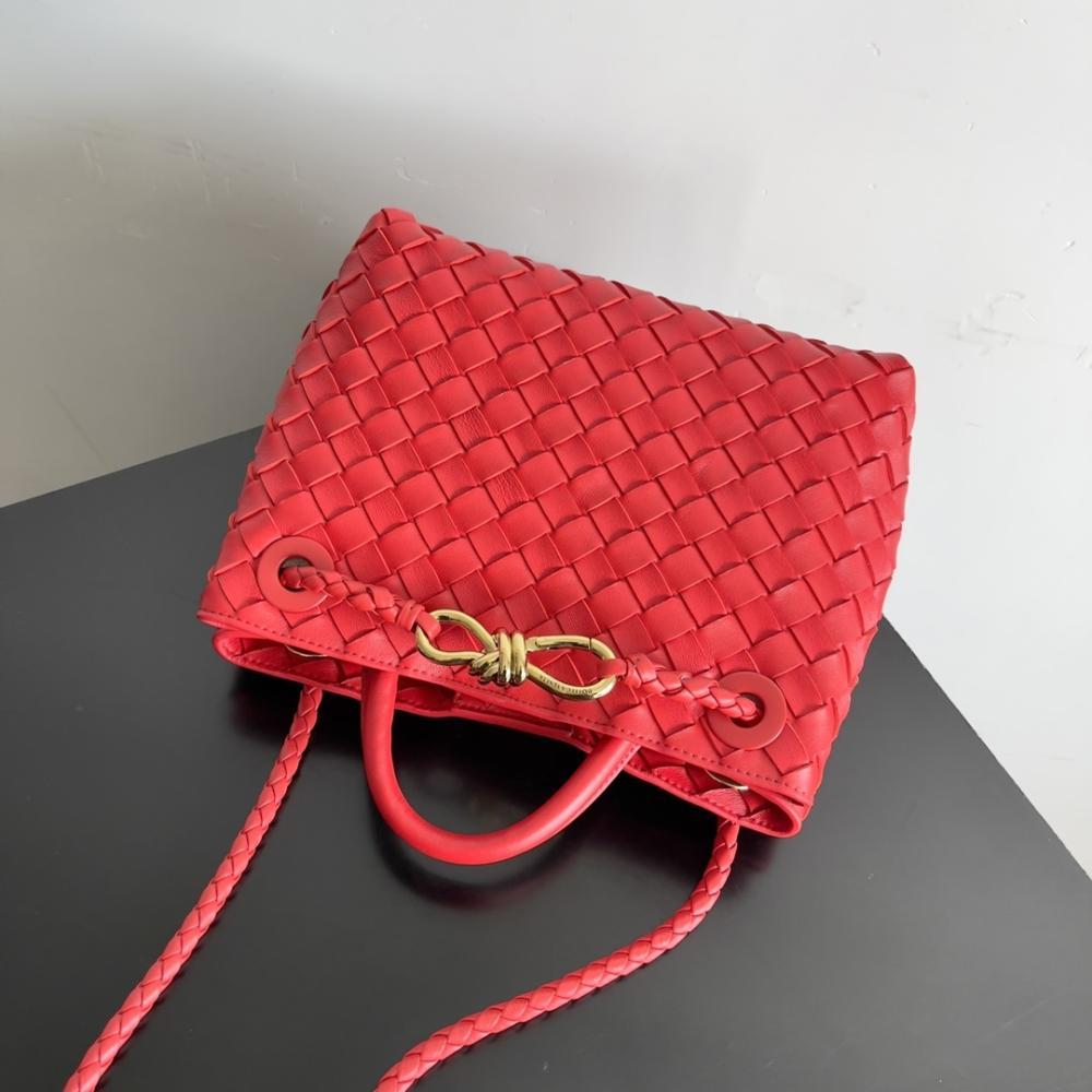 Gold Top Handle Bag