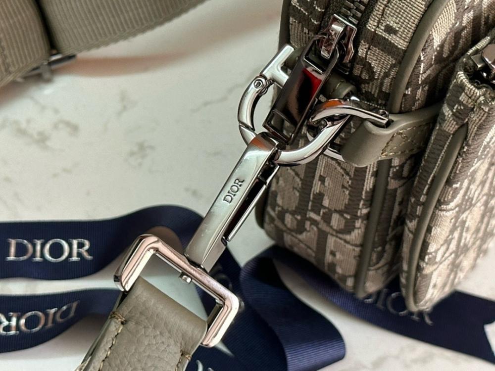 Saddle Printed Jacquard Shoulder Bag