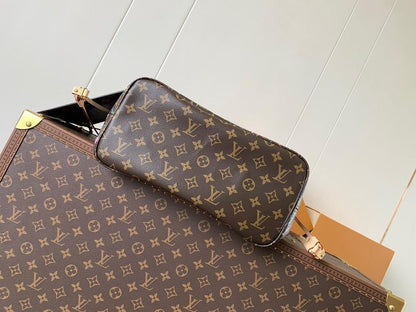 Neverfull Monogram Calfskin Crossbody Bag