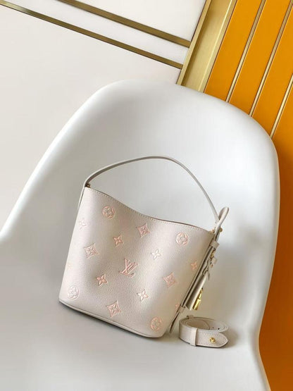 Leather Top Handle Bag