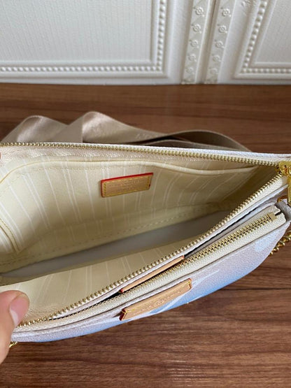 Modern Luxury Jacquard Shoulder Bag
