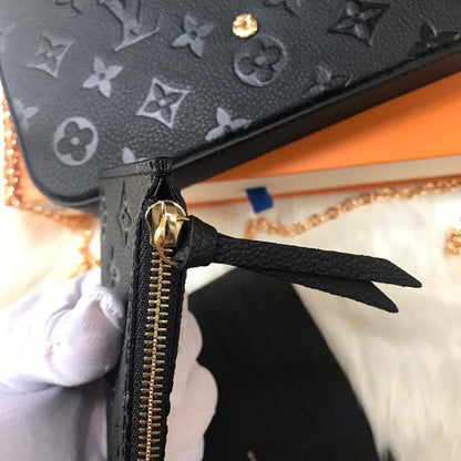 Elegant Stylish Gold Leather Wallet
