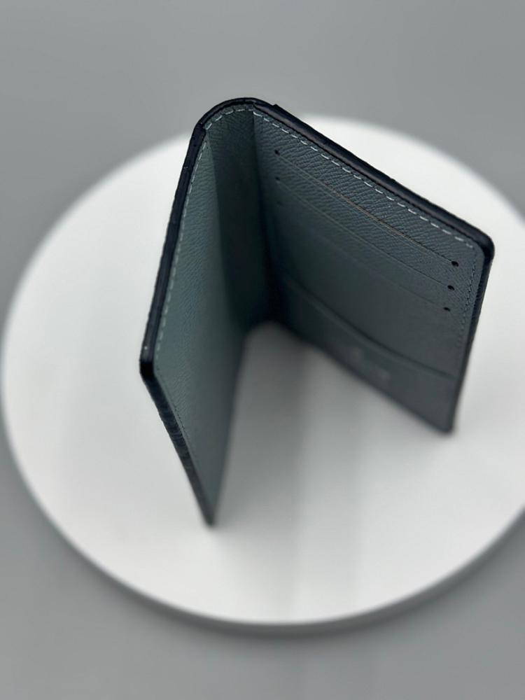 Modern Silver Monogram Wallet – Special Edition