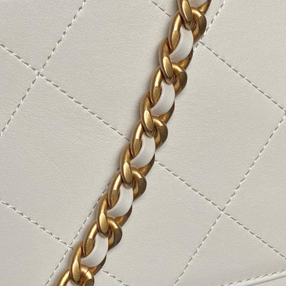 Calfskin Top Handle Bag
