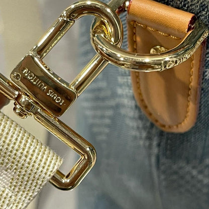 Classic Refined Denim Crossbody Bag