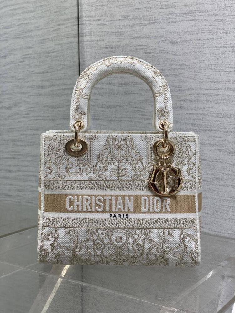 Gold Top Handle Bag
