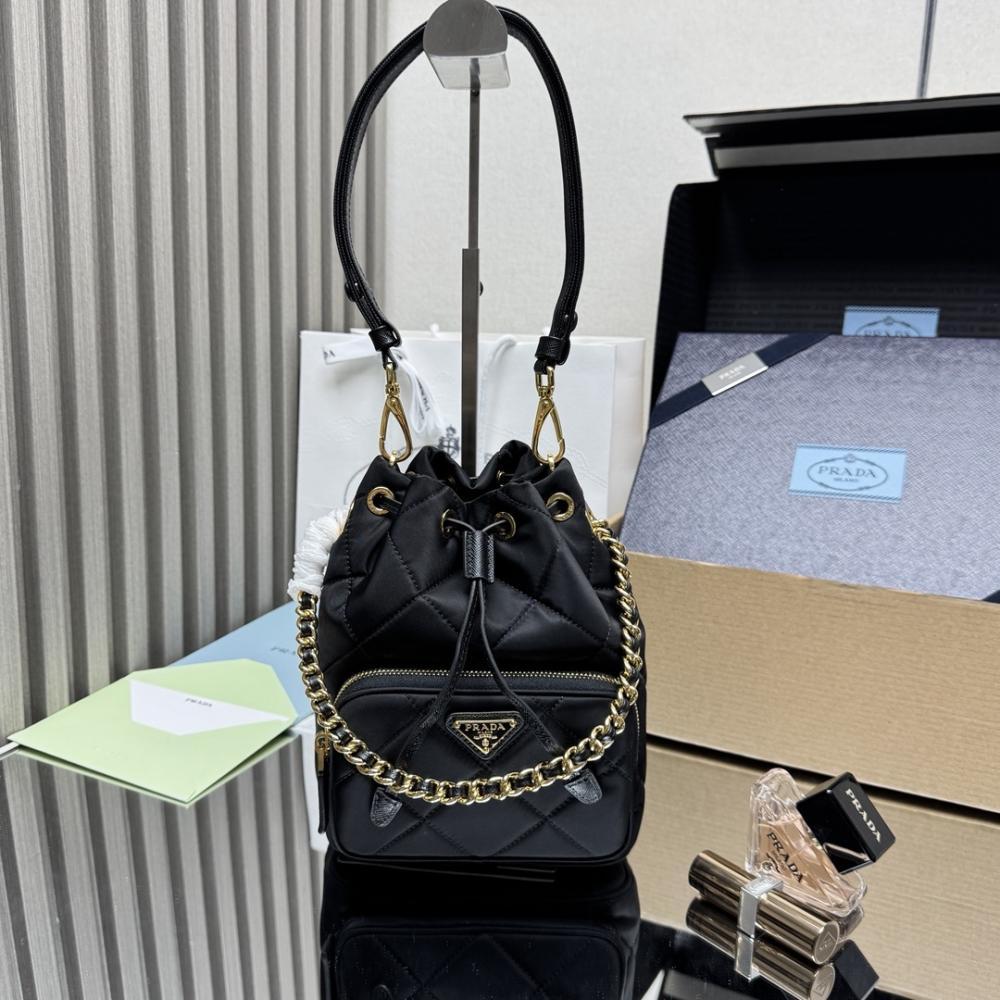 Quilted Bucket Bag
