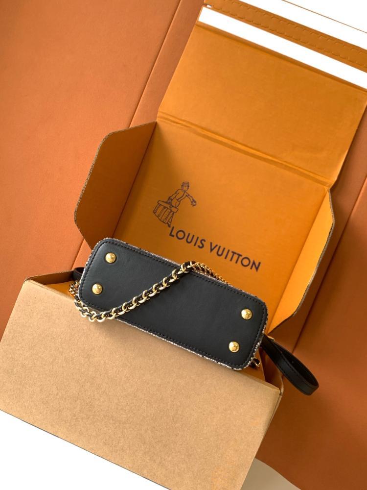 Crystal-Embellished Leather Wallet