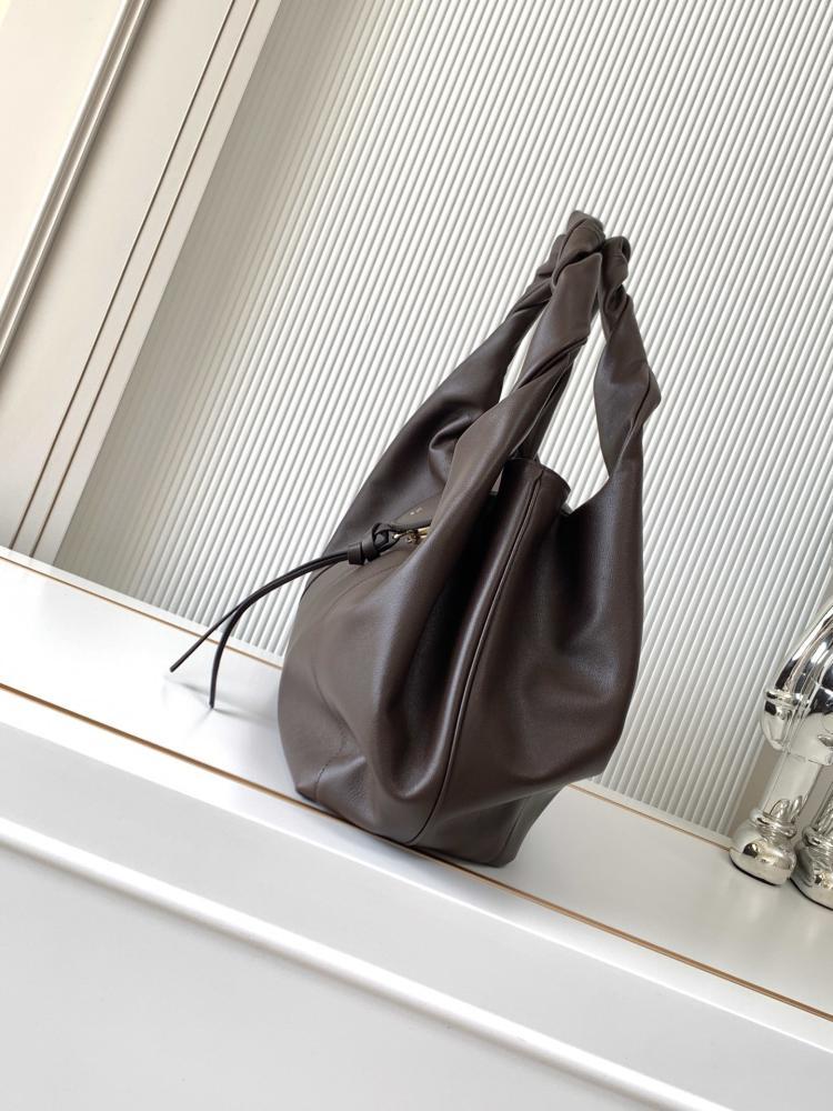 Leather Top Handle Bag