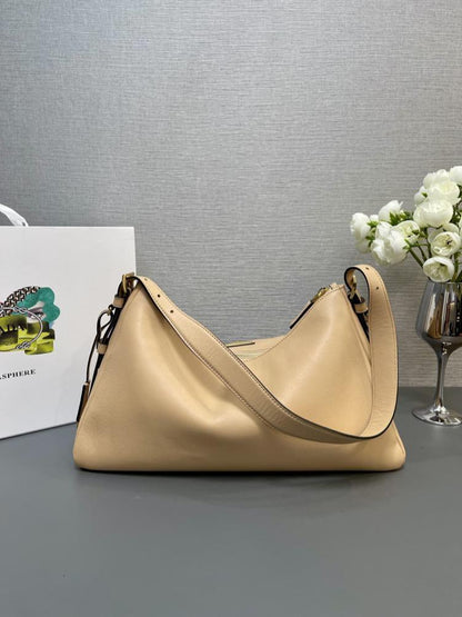 Leather Hobo Bag