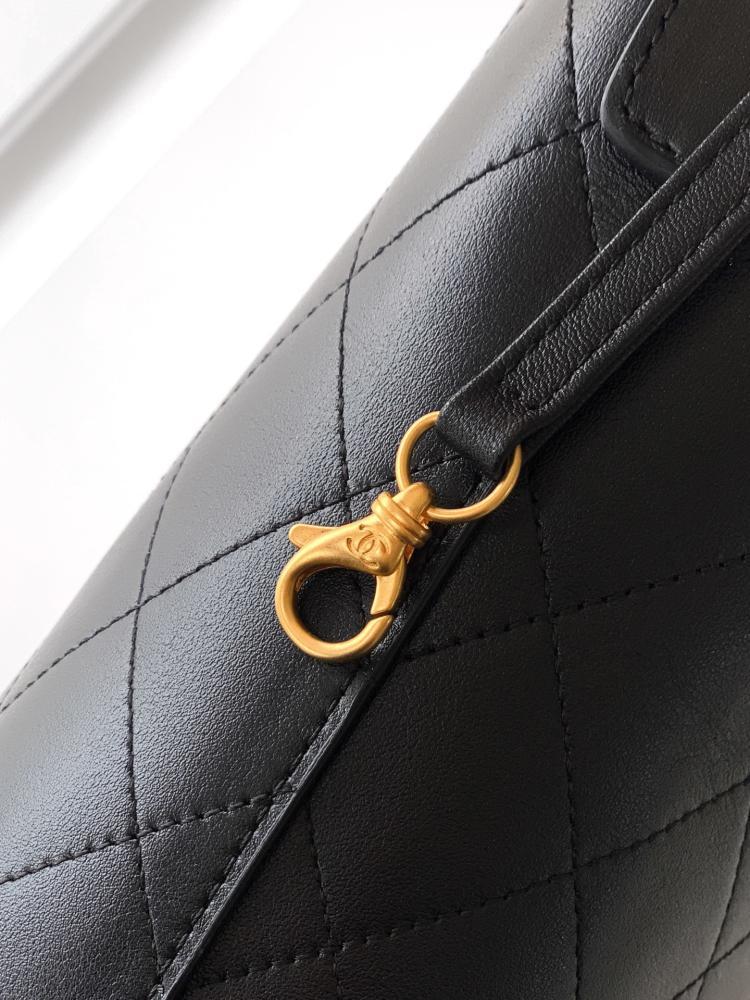 Embroidered Leather Hobo Bag