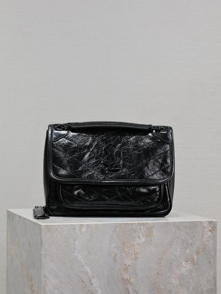 Leather Top Handle Bag