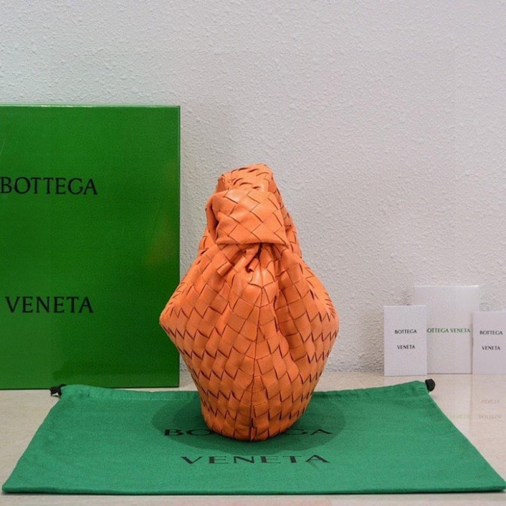 Woven Lambskin Hobo Bag