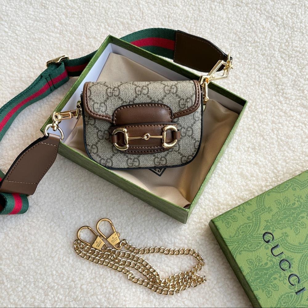 Modern Italian-Inspired Brown Monogram Shoulder Bag