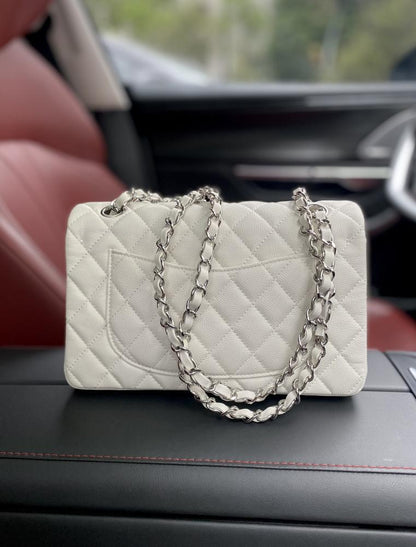 Leather Top Handle Bag