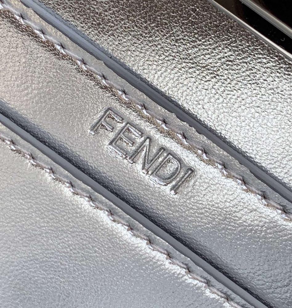 Classic Silver Top Handle Bag